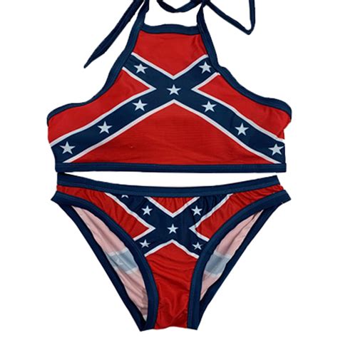 Confederate And Rebel Flag Bikinis And Swimsuits The Dixie Shop