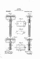 Benjamin Razors Kiam Patent sketch template