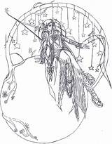 Artemis Drawing Forlorn Flame Getdrawings Deviantart Artemisa sketch template