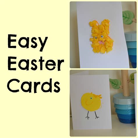 easy easter cards  kids