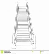 Escalator Escalators sketch template