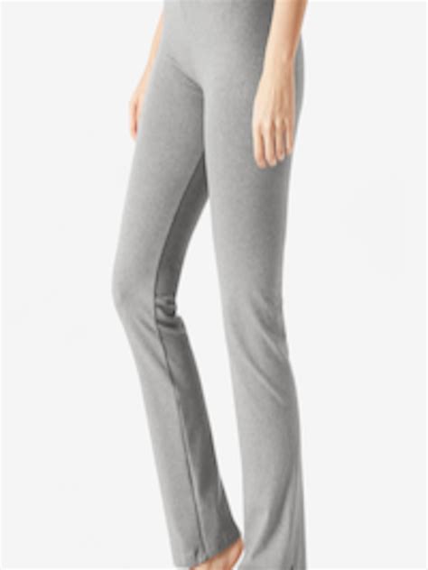 buy nyamba  decathlon women grey solid yoga track pants track pants
