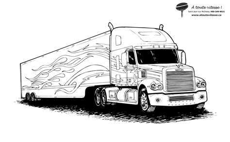 printable truck coloring pages printable blank world