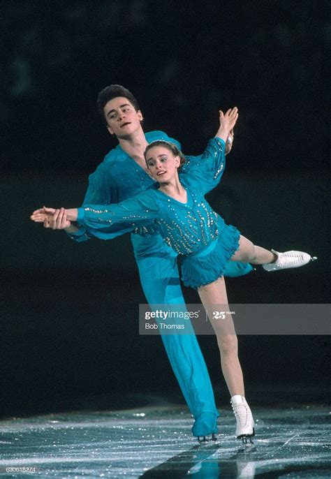 Gold Medallists Sergei Grinkov And Ekaterina Gordeeva Of The Ussr In