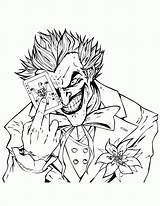 Coloring Joker Pages Popular sketch template