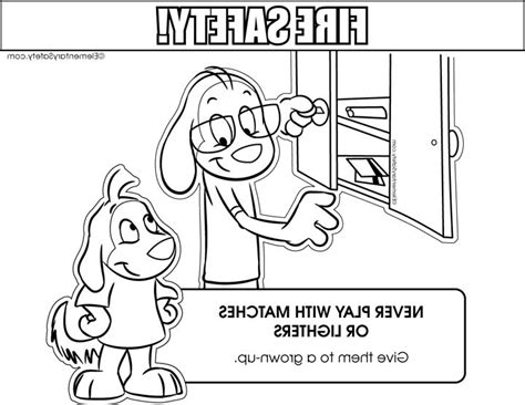 fire safety coloring pages coloring pages fire safety color