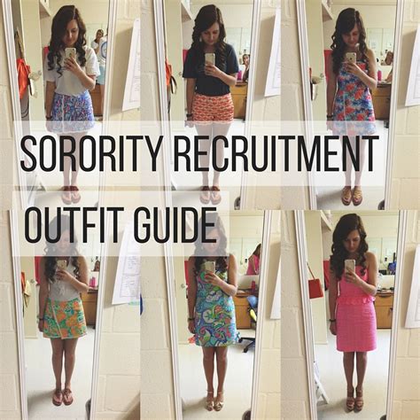 Sorority Recruitment Outfit Guide Navy Or Nothing