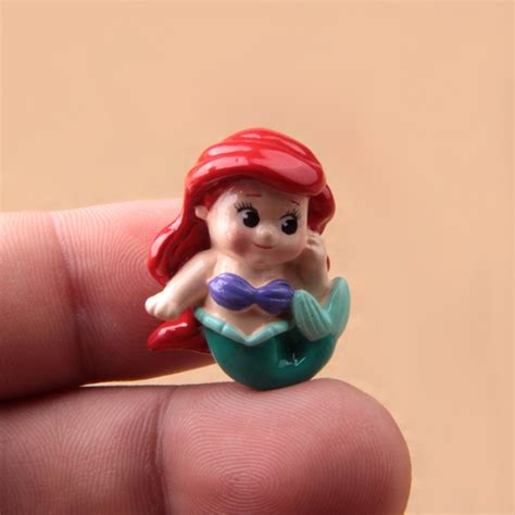 the little mermaid princess ariel figures toys diy resin craft mermaid