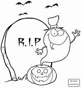 Coloring Ghost Printable Pages Halloween Cover sketch template