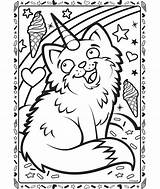 Coloring Pages Uni Color Unicorn Cat Unikitty Kitty Crayola Creatures Into Turn Convert Alive Jane Print Colouring Getcolorings Future Goodall sketch template