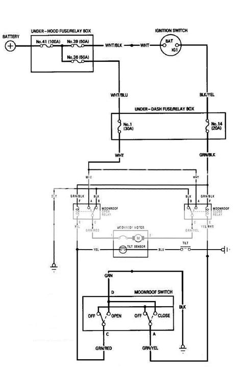 wiring schematic   integra  acura integra drawing page   qq   article