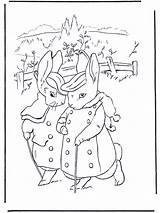 Rabbit Coloriage Lapin Beatrix Conejo Coloriages Pintar sketch template