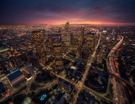 los angeles aerial  footage  aerial photography