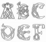 Celtic Alphabet Clipart Letters Letter Patterns Coloring Pages Illuminated Designs Fonts Knot Symbols Knots Tattoo Irish Flickr Explore Printable Tattoos sketch template