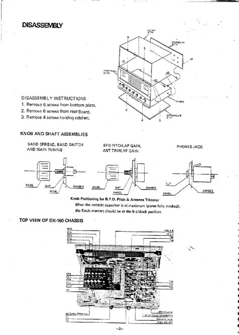realistic dx  receiver service manual  viewdownload page