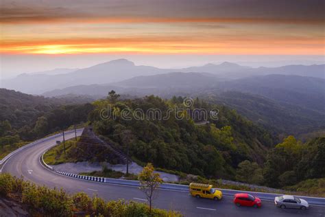 Doi Inthanon National Park In The Morning In Chiang Mai