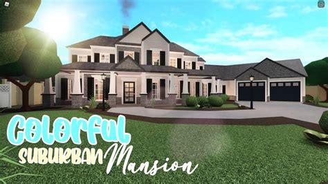 suburban mansion bloxburg