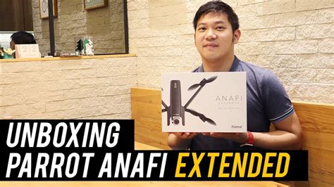 unboxing parrot anafi extended youtube