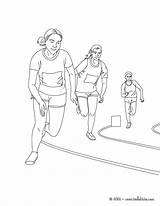 Corrida Atletas 5000m Fundo Lekkoatletyka Hellokids Atletismo Durante Colorier Esportes Kolorowanka sketch template