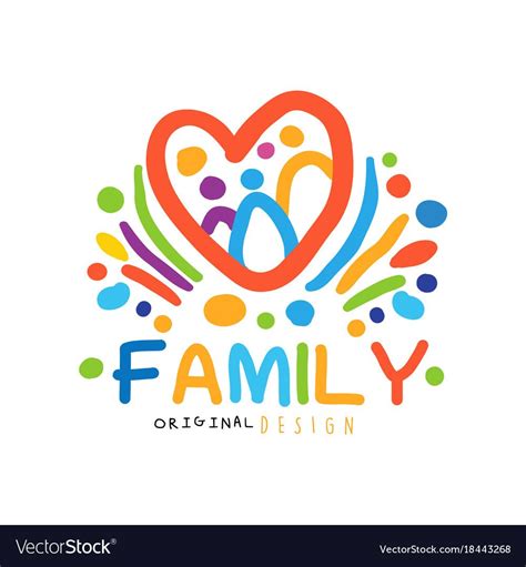 happy family logo image