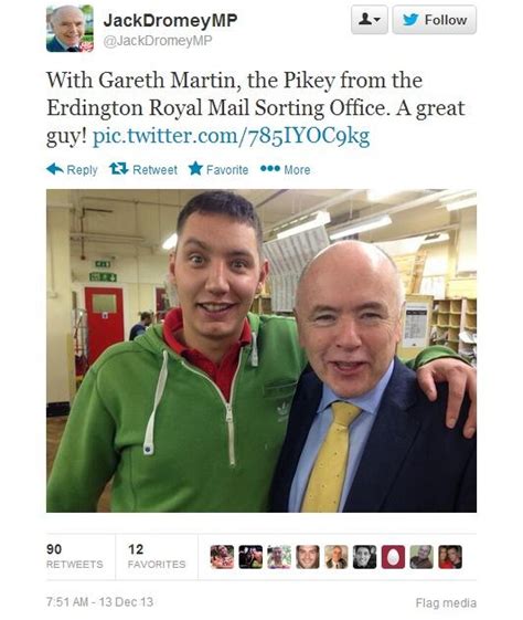 Jack Dromey Labour Mp In Twitter Storm After He Uses Term The Pikey