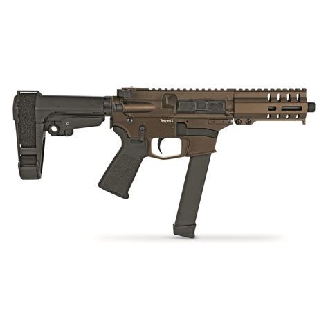 cmmg banshee  pistol caliber carbine mm  barrel  rounds  glock magazines