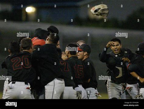 logan baseball team celebrates    mission valley athletic