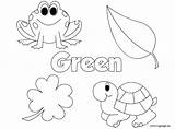 Green Color Coloring Pages Worksheets Activities Preschool Packers Toddlers Kids Bay Colors Lantern Kindergarten Verde Coloringpage Eu Printable Lego Colouring sketch template