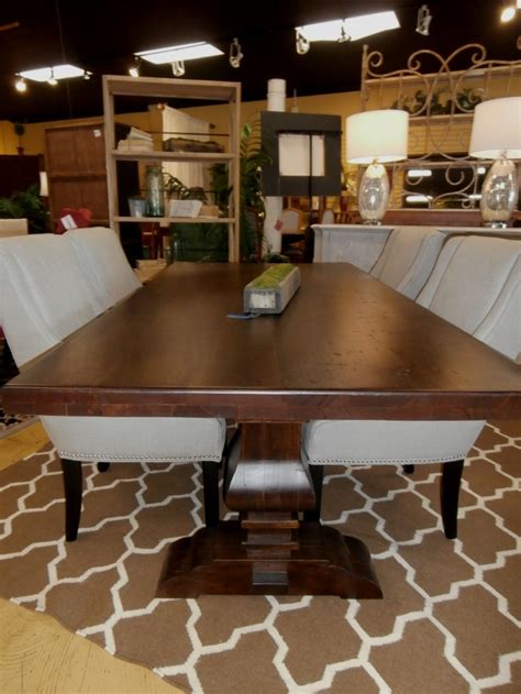 trestle dining table   missing piece