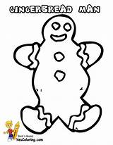 Coloring Pages Christmas Gingerbread Food Man sketch template