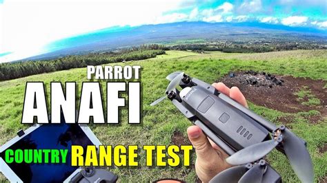 parrot anafi range test  country
