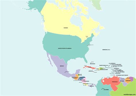 north america world  maps