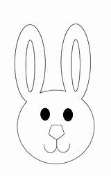 Bunny Easter Face Template Clipart Osterhase Vorlage Zum Coloring Ausschneiden Pages Drawing Printable Kids Templates Egg Explore Webstockreview Ostern Cards sketch template