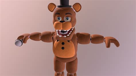 unwithered freddy by coolioart fbx download free 3d model by w p