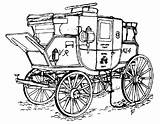 Horse Carriage Buggy Cart Carriages Mail Drawing Royal Coach Coloring Stagecoach Drawn Victorian Pages Era Colouring Transportation Getdrawings Sketches Click sketch template