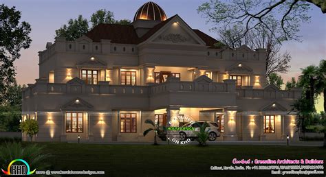 luxury house  awesome  kerala home design  floor plans