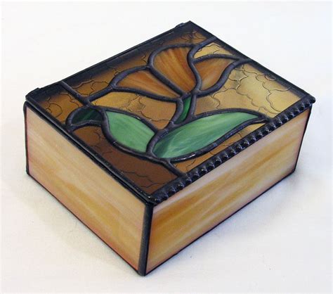 Stained Glass Patterns Free Glass Trinket Box Stained Glass Patterns