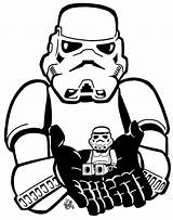 Stormtrooper Trooper Getcolorings sketch template