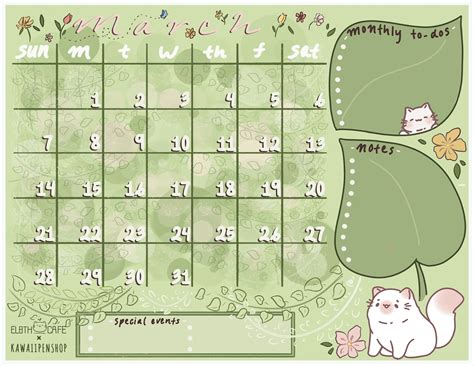 march calendar printable  elbthcafe march calendar printable