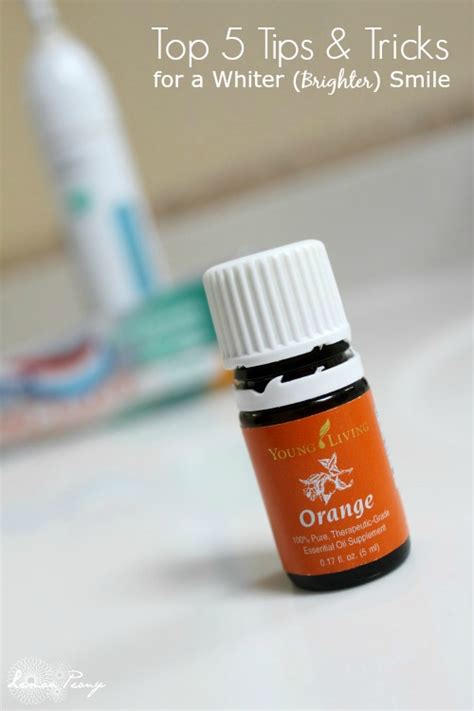essential oils for teeth whitening