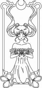 Serenity Coloring Pages Moon Princess Deviantart Sailor sketch template