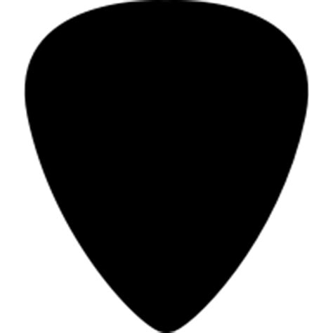 guitar pick icons noun project