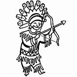Indianer Bogen Pfeil Cowboys Ausmalbild Malvorlage Lachender Westen Wikingerschiff Bastelvorlage sketch template