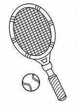 Tennis Ball Ausmalen Ausmalbilder Colouring 4kids Wimbledon Racket Disegni Colorare Colorier Belle Bambini Racchette sketch template