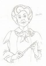 Umbridge Dolores Deviantart sketch template