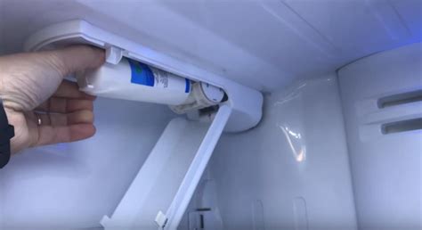 change refrigerator water filter step  step tutorial
