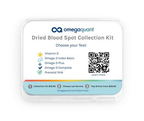 dried blood spot collection kit omegaquant