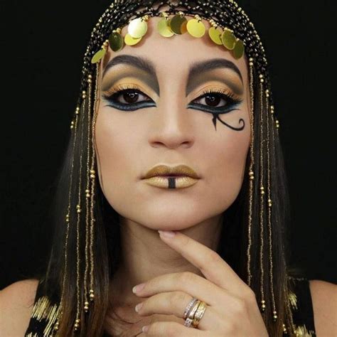 Cleopatra Make Up Cleopatra Halloween Cleopatra Costume Egyptian