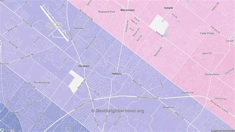 pa political map democrat republican areas