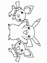Pikachu Coloring Pages Color Printable Kids Bright Colors Favorite Choose Recommended sketch template